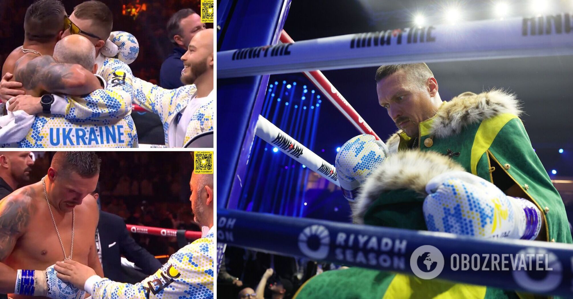 Usyk could have been arrested for what he did after the fight with Fury. Video