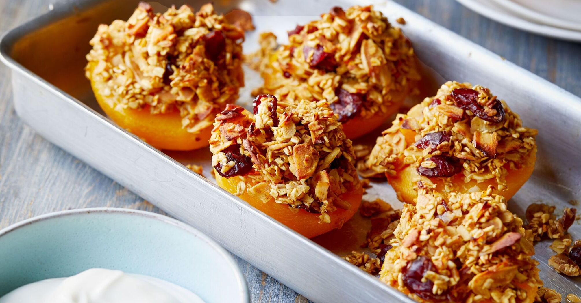 A recipe for a delicious peach appetizer