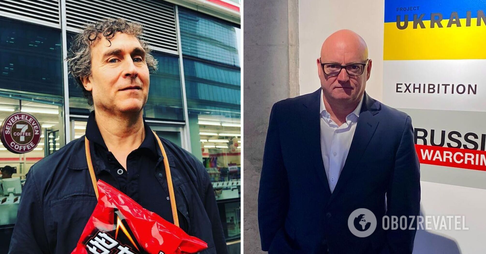 Przyjaciele Ukrainy. Astronauta Scott Kelly i filmowiec Doug Liman odwiedzają Kijów