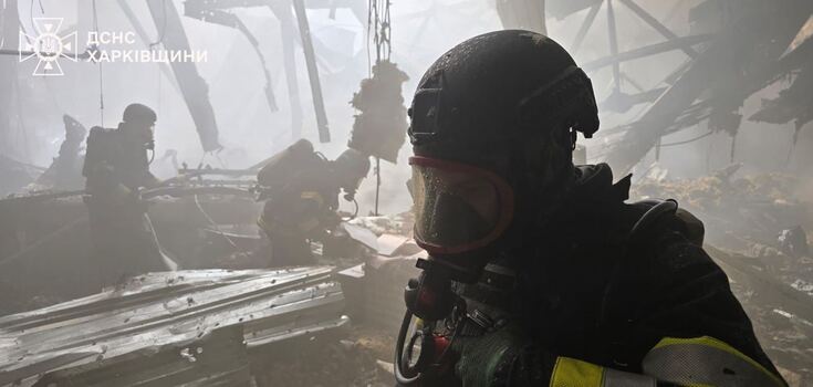 Occupants struck a series of attacks on Kharkiv, including a hit on a printing house: seven people were killed, many injured
