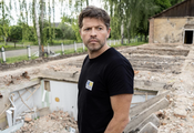 Almost on the border with Russia. Misha Collins visited the frontline and showed photos and videos