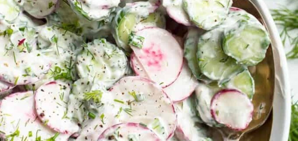 Summer okroshka salad with 4 ingredients: the easiest recipe