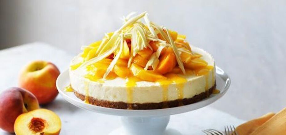 No-bake peach dessert recipe
