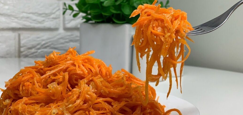Quick Korean carrots without seasoning: cooking tricks