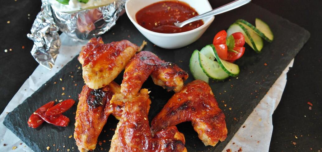 Baked wings