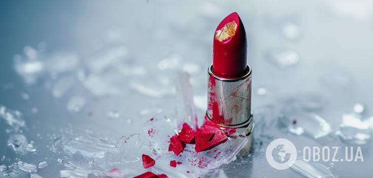 How to save a broken lipstick: a simple trick