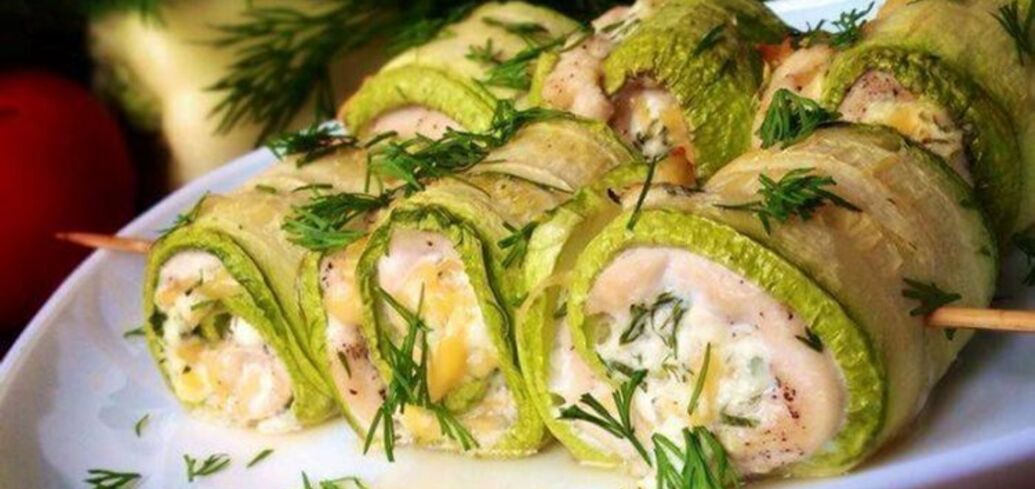 Recipe for a dish of zucchini