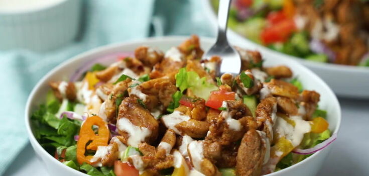 Not just fast food: how to make a nutritious shawarma salad