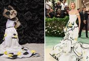 Psy powtórzyły zdjęcia gwiazd Met Gala 2024. Wybór zdjęć, które cię rozweselą