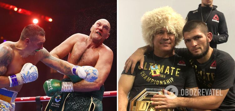 It became known how Khabib reacted to Usyk's victory over Fury