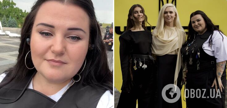 Long hair, cute hairstyle and delicate makeup: alyona alyona impressed with a new look
