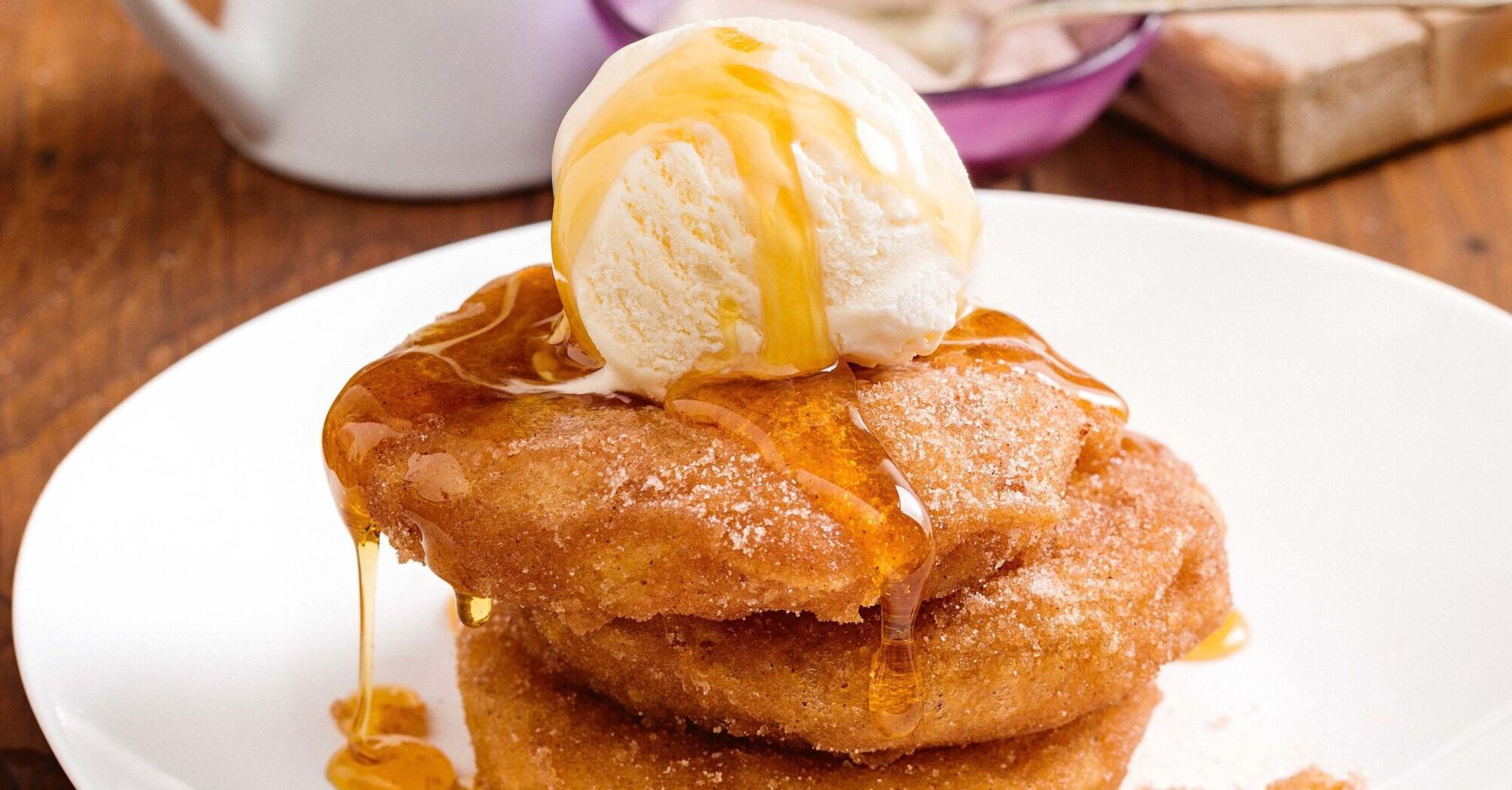 Airy apple clouds: how to make an unusual dough