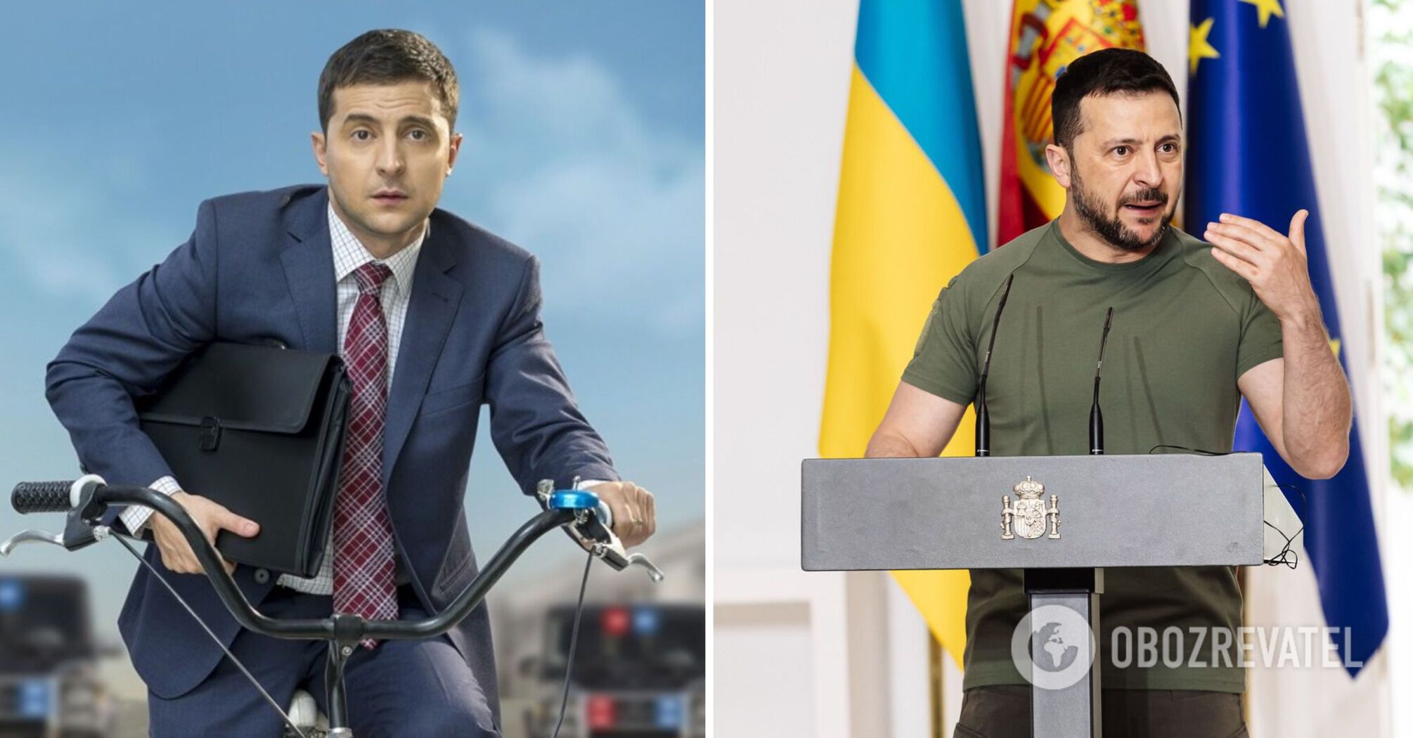 Zelenskyy confesses how the war with Russia changed him and Holoborodko from the Servant of the People