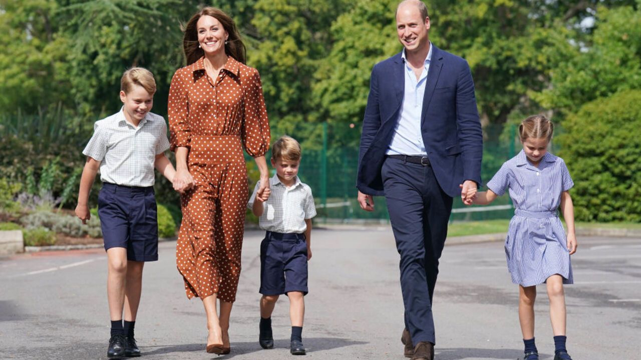 Kate Middleton, who is fighting cancer, was spotted walking with her family