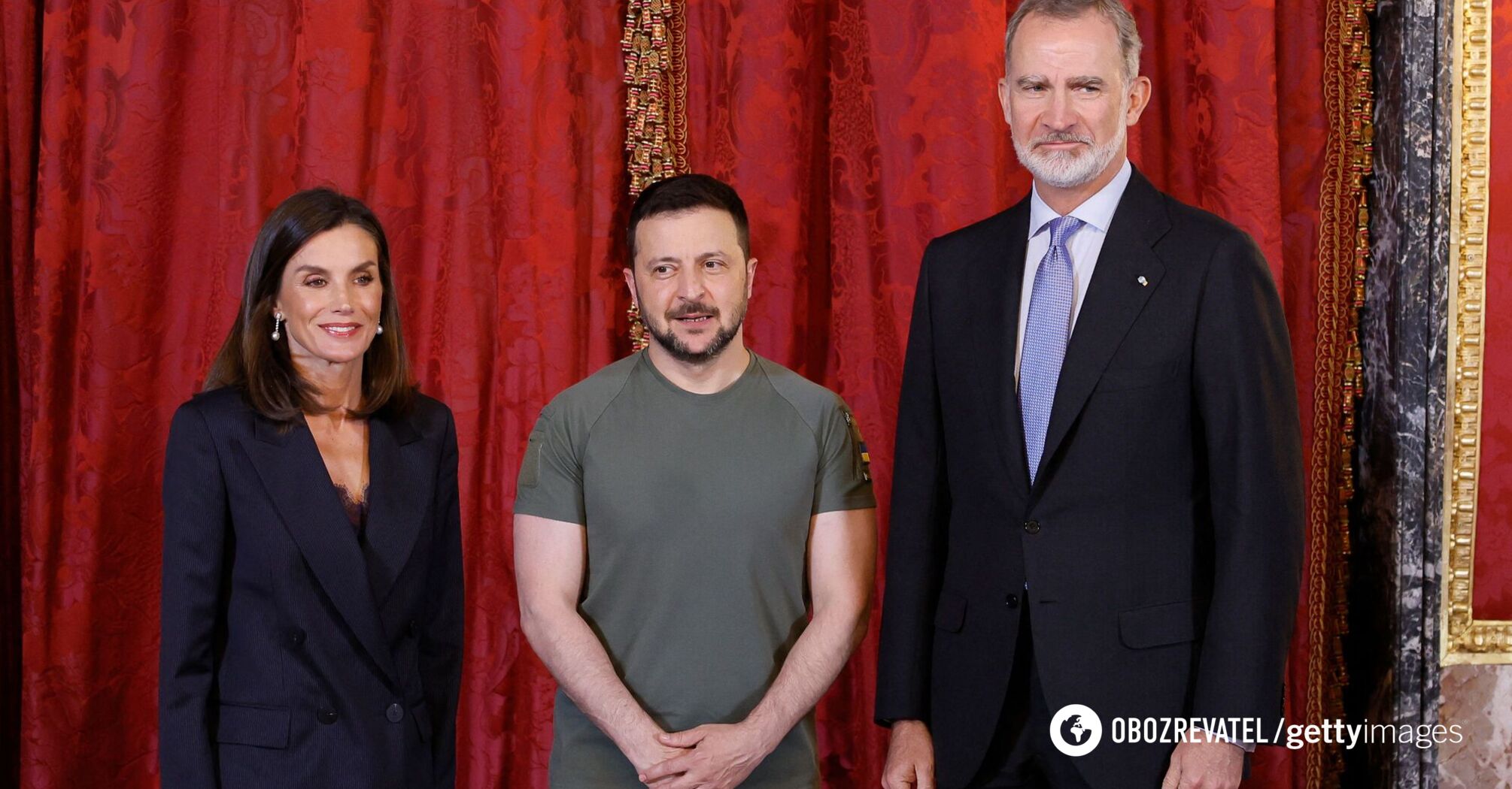 Queen Letizia demonstrated a stylish business image at a meeting with Zelenskyy. Photo