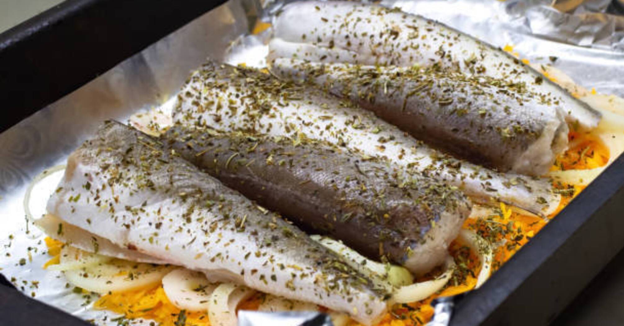 Hake recipe in the oven
