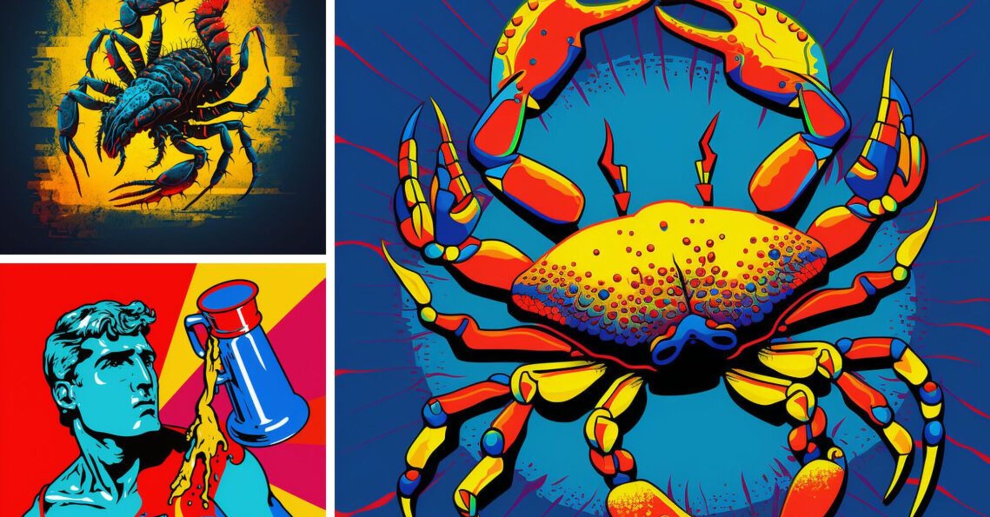 Рак, Скорпіон, Водолій