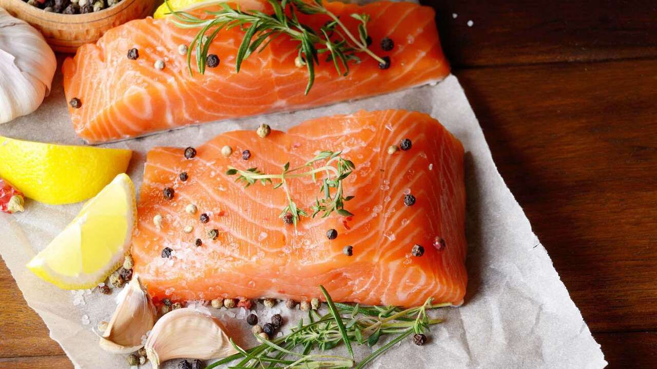 Recipe for lightly salted salmon