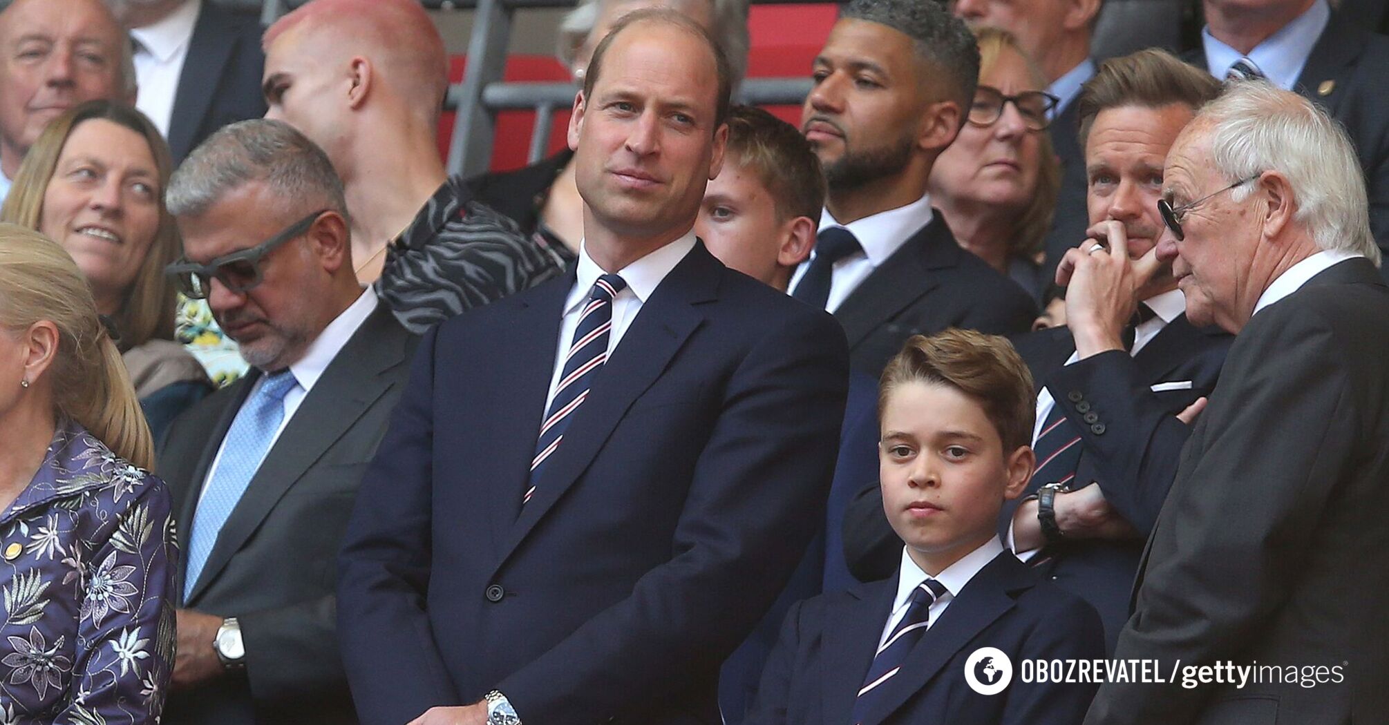 Prince William and Prince George appeared in public in almost identical looks: 10-year-old boy called a mini copy of his dad