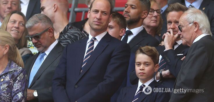 Prince William and Prince George appeared in public in almost identical looks: 10-year-old boy called a mini copy of his dad