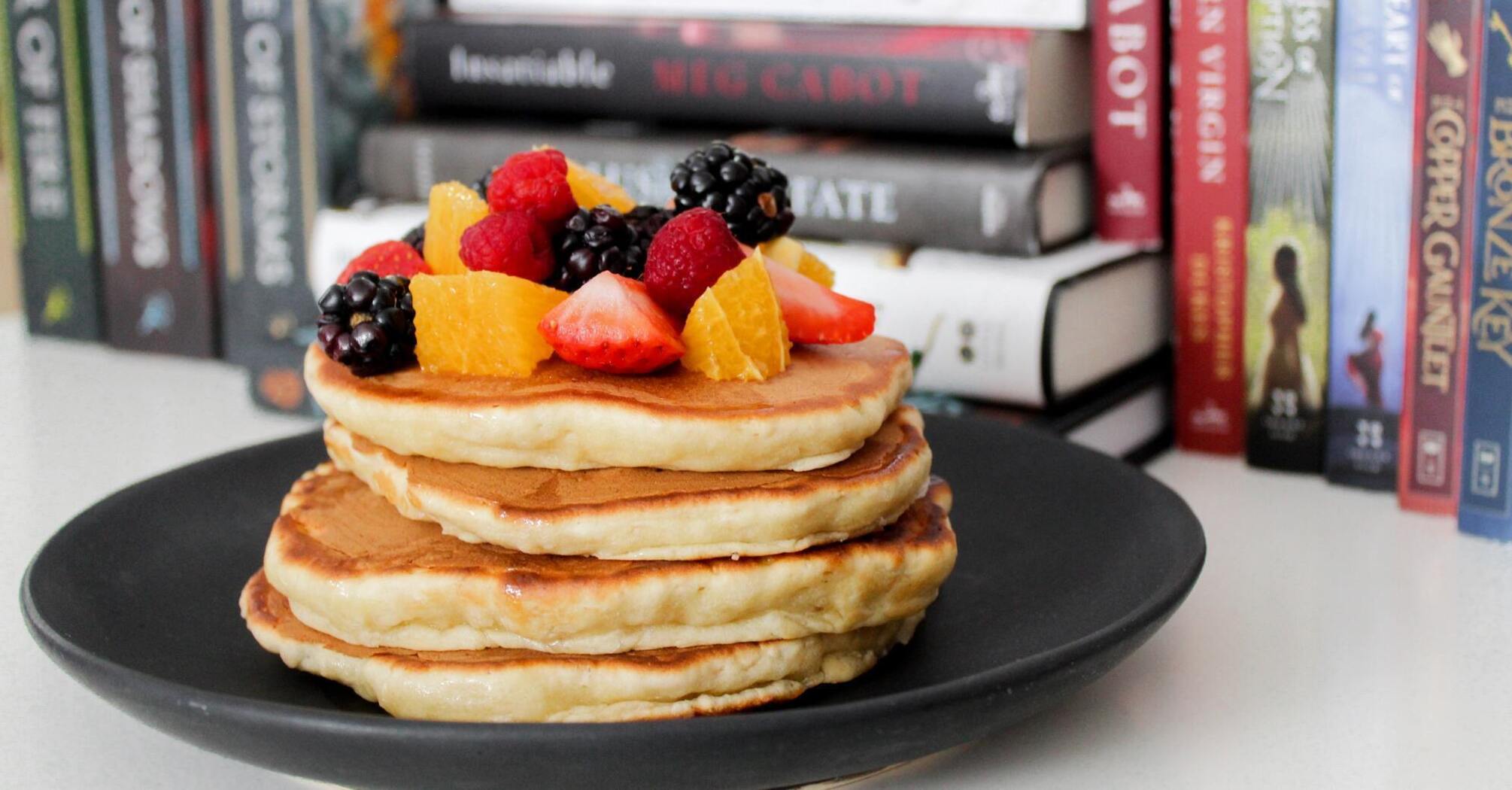 Homemade pancakes
