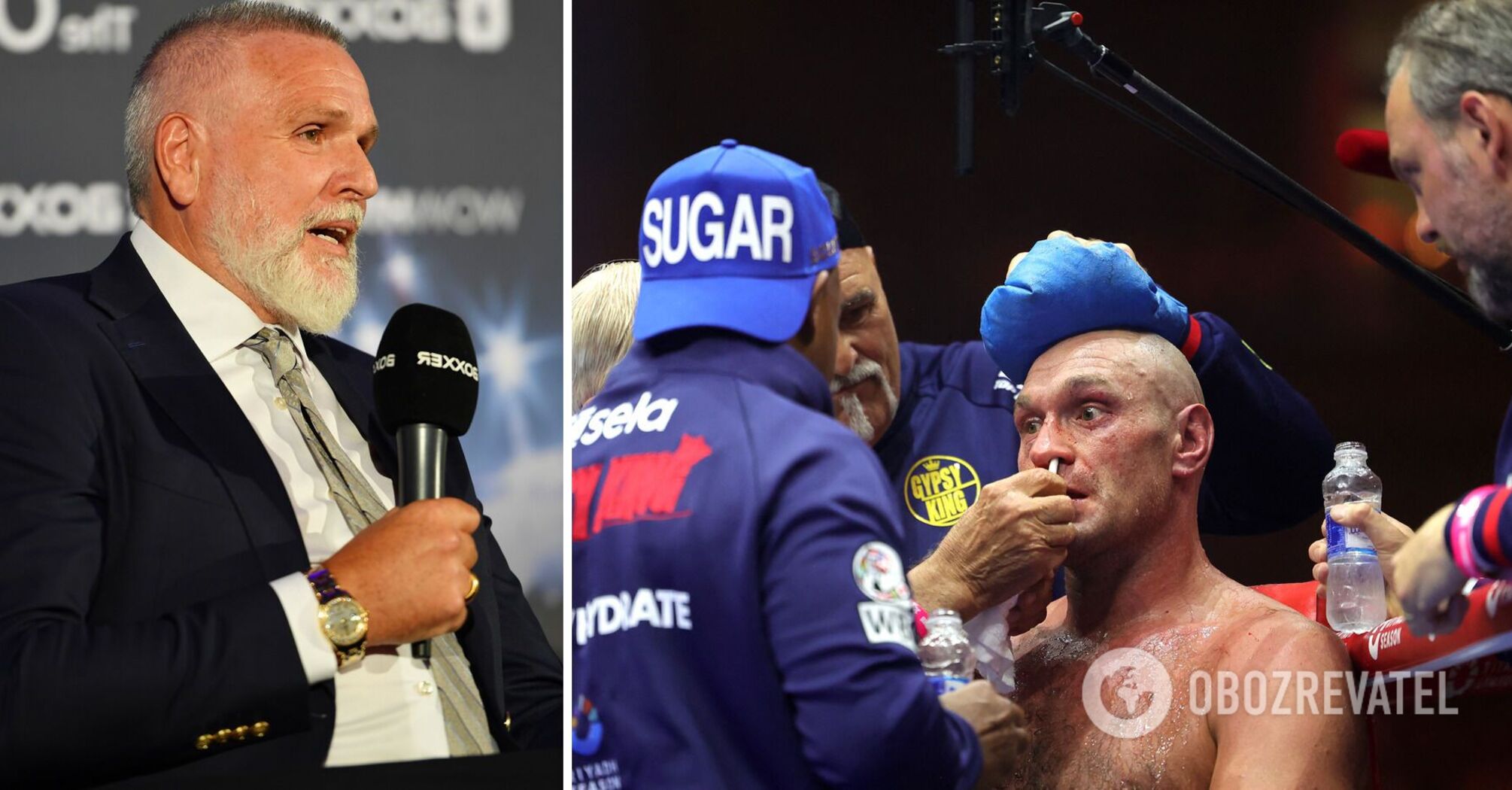 "It's obvious to me". Fury's uncle reveals the "unbearable incident" that caused Tyson to lose to Usyk