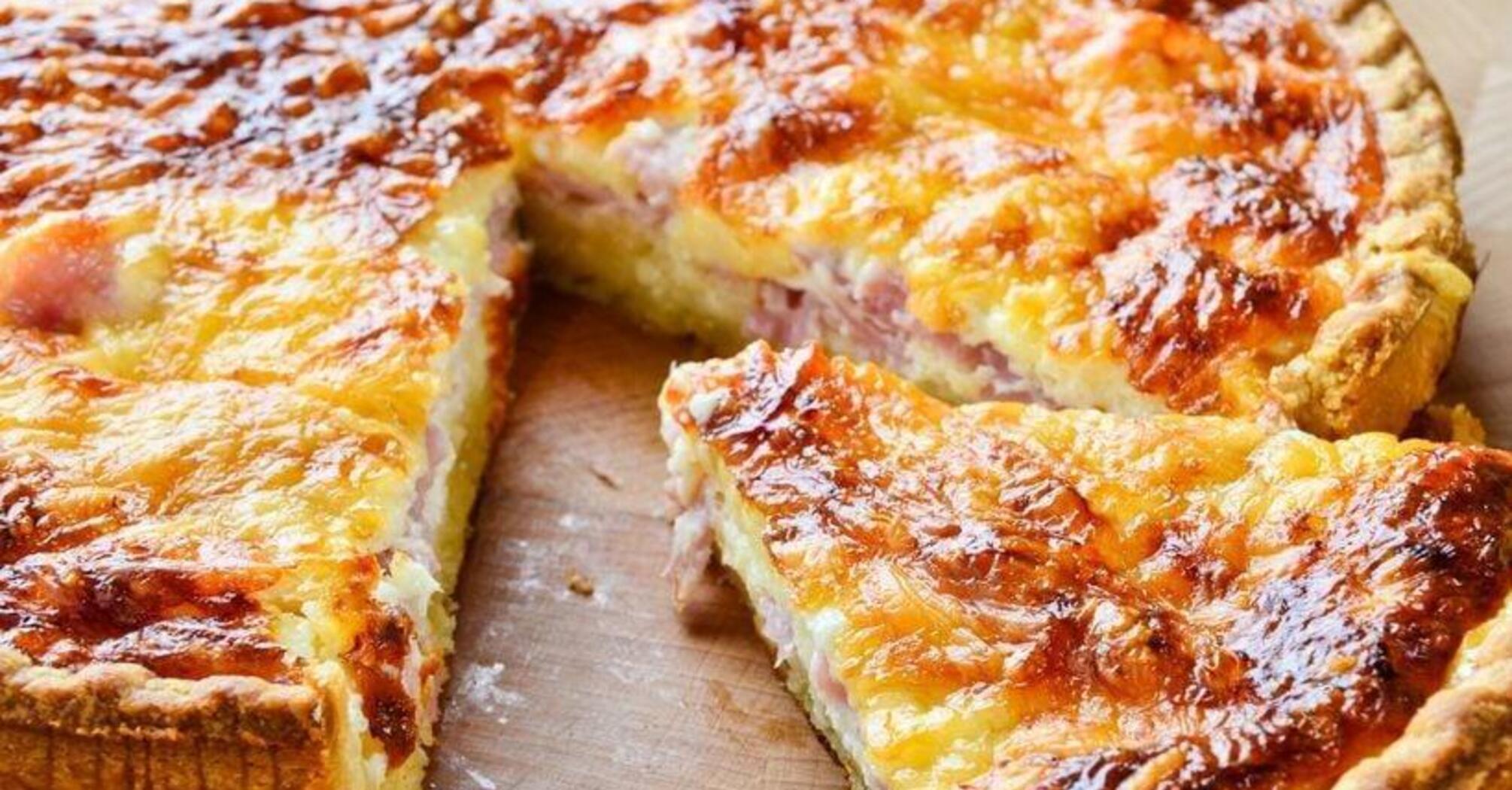 Кіш і заливний пиріг з молодої капусти або зелені