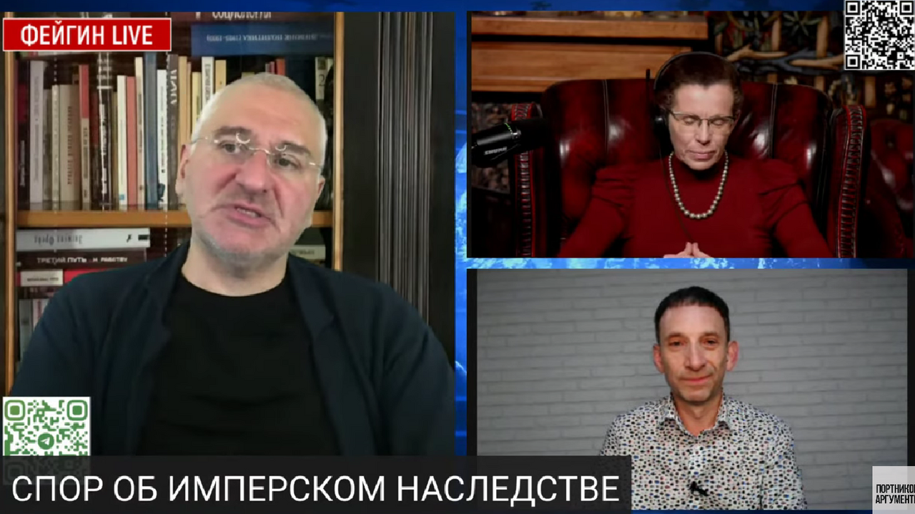 Portnikov effectively put the "good Russian" Latynina in her place by giving an excursion into history, and caused a stir on social media. Video