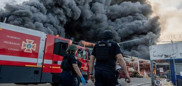 Russian strike on Epicenter in Kharkiv killed 19 people: search operations are over. Photo