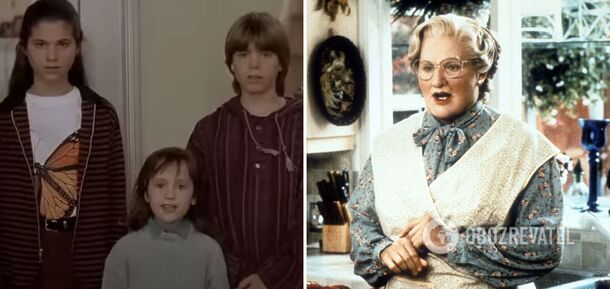 The children of Mrs. Doubtfire met 31 years after the release of the cult movie: how the stars have changed. Photos then and now