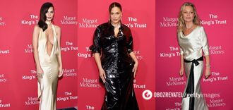 Ratakovsky with a deep neckline, sophisticated Kate Moss and others. The most spectacular images of The King's Trust 2024, which is called a rehearsal for the Met Gala