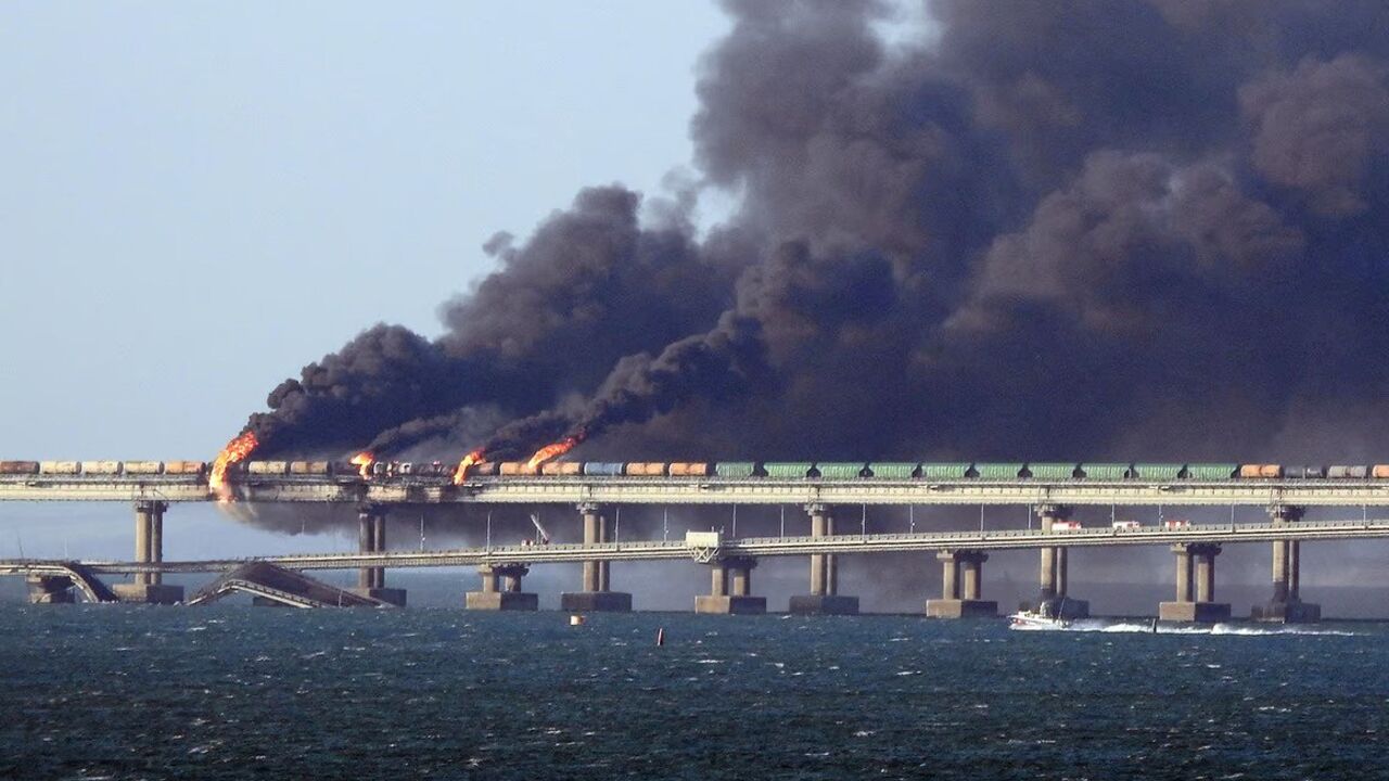 Rocket fuel was in spools: Russia reveals new details of the explosion on the Kerch Bridge in the fall of 2022