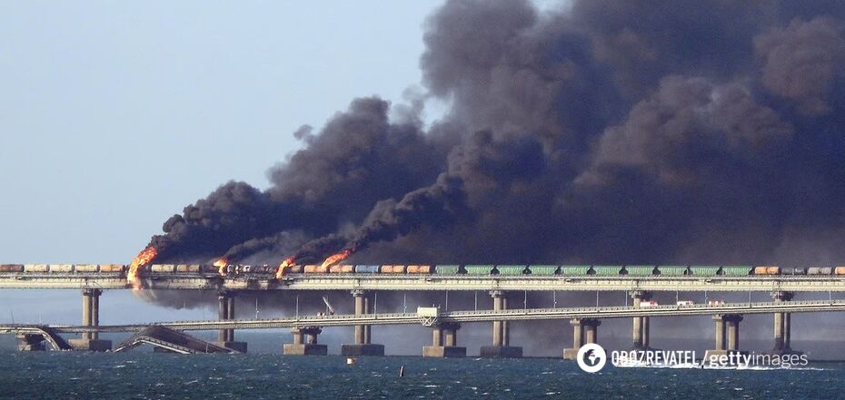 Rocket fuel was in spools: Russia reveals new details of the explosion on the Kerch Bridge in the fall of 2022