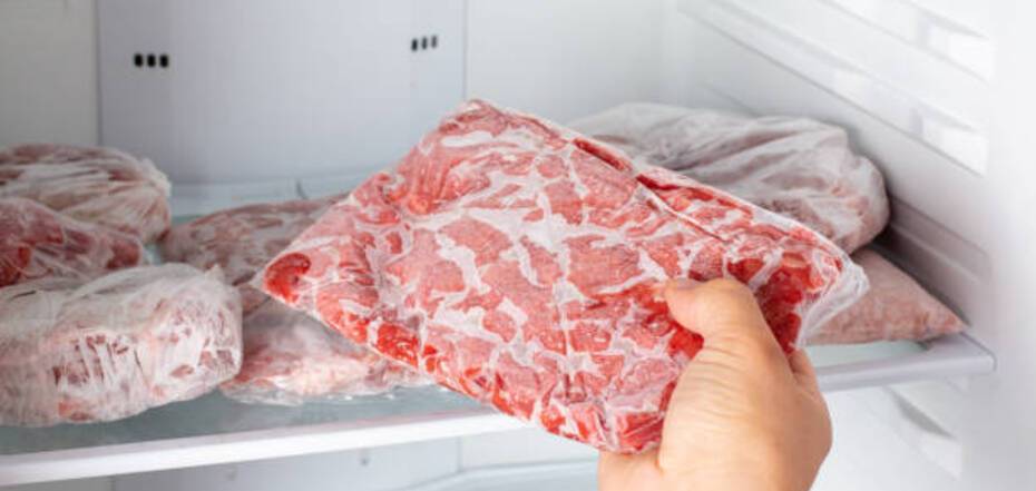Frozen meat