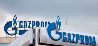 Gazprom shares fell