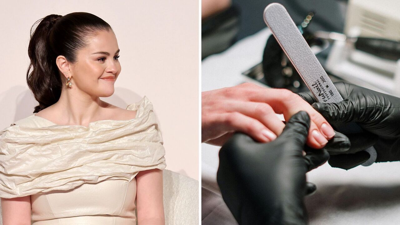 Selena Gomez showed the most expensive manicure of this spring. Photo