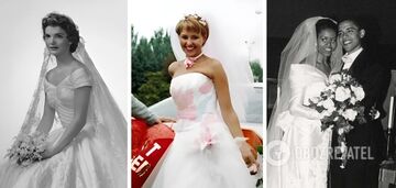 Od Jacqueline Kennedy do Oleny Zelenskiej: co miały na sobie pierwsze damy podczas ślubu. Zdjęcie