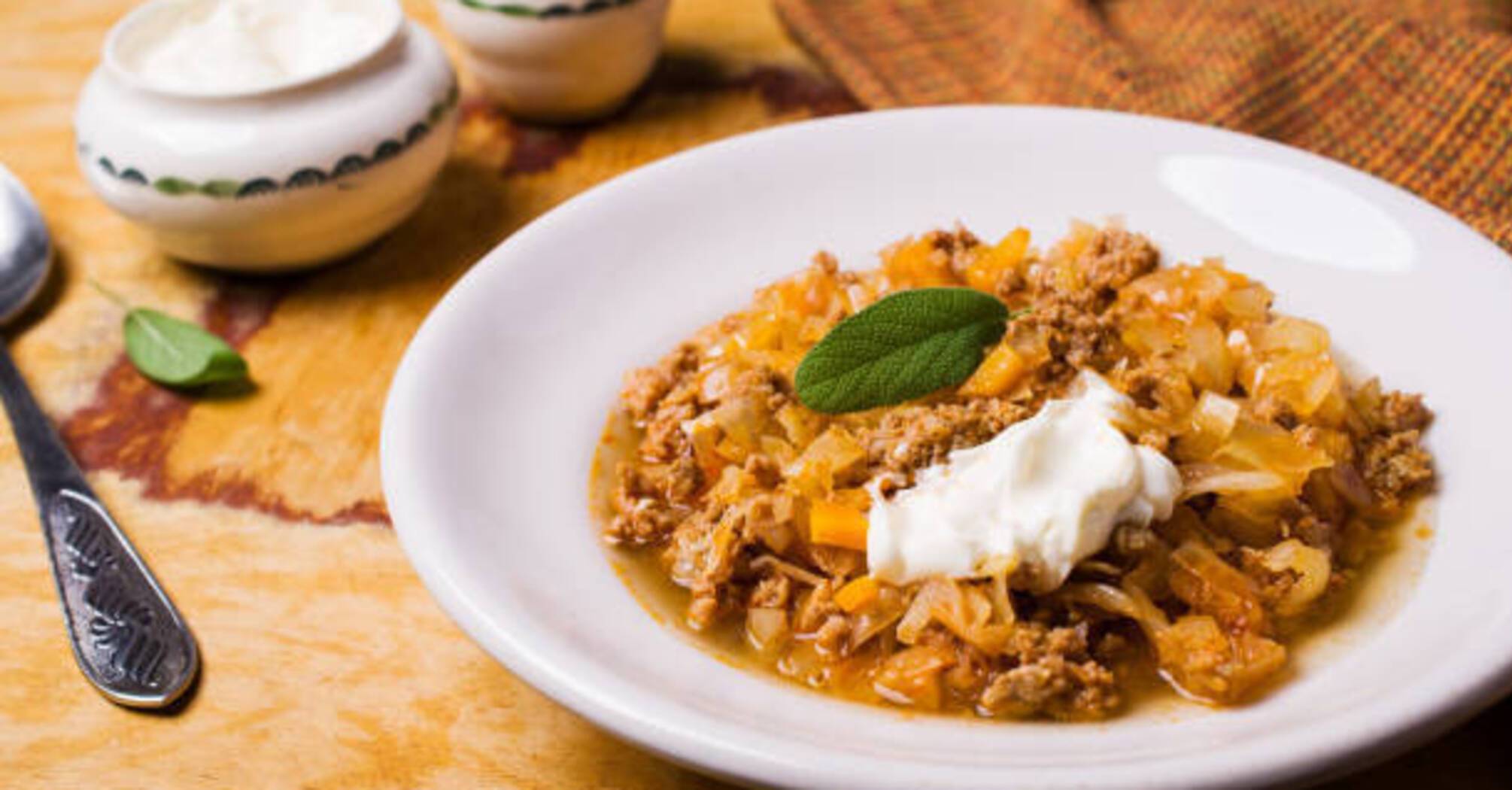 Stewed cabbage