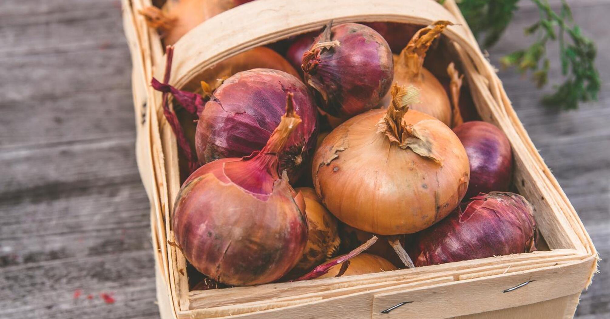 How to dry onions