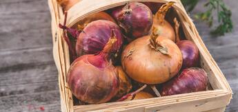 How to dry onions