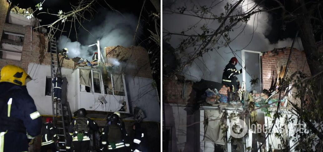 Rosjanie ostrzelali dzielnicę mieszkalną Charkowa: wieżowiec został trafiony, są szkody i ofiary śmiertelne