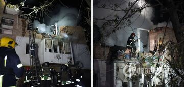 Russians shelled a residential area of Kharkiv: a high-rise building was hit, there are damages and casualties