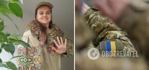 "I consciously choose this path". Ukrainian filmmaker Olena Apchel, who has been living in Poland in recent years, joined the Ukrainian Armed Forces