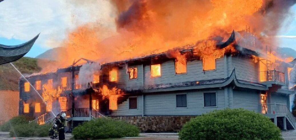 Putin's dacha burns down in Altai, one of the "bunkers" was located there - mass media