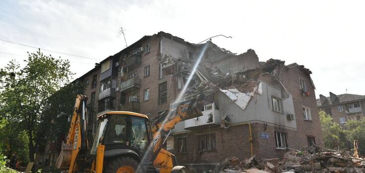 Drone video of the consequences of the Russian strike on Kharkiv this night appeared online: the number of victims rose to five