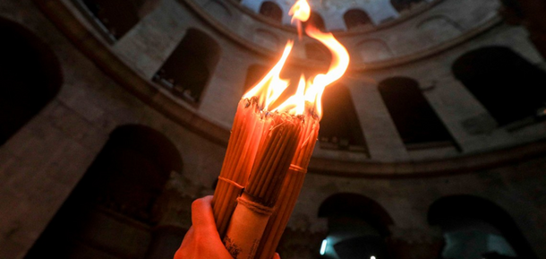 Święty Ogień zstąpił na Jerozolimę: jak do tego doszło. Zdjęcie