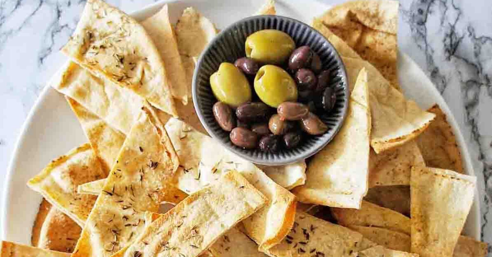 Crispy and budget-friendly pita chips: cooked in minutes