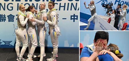 Ukraine wins medal for the first time in history at the World Fencing Cup
