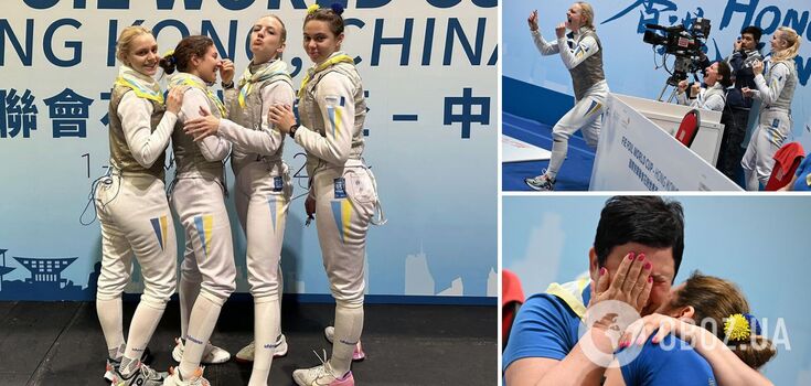 Ukraine wins medal for the first time in history at the World Fencing Cup
