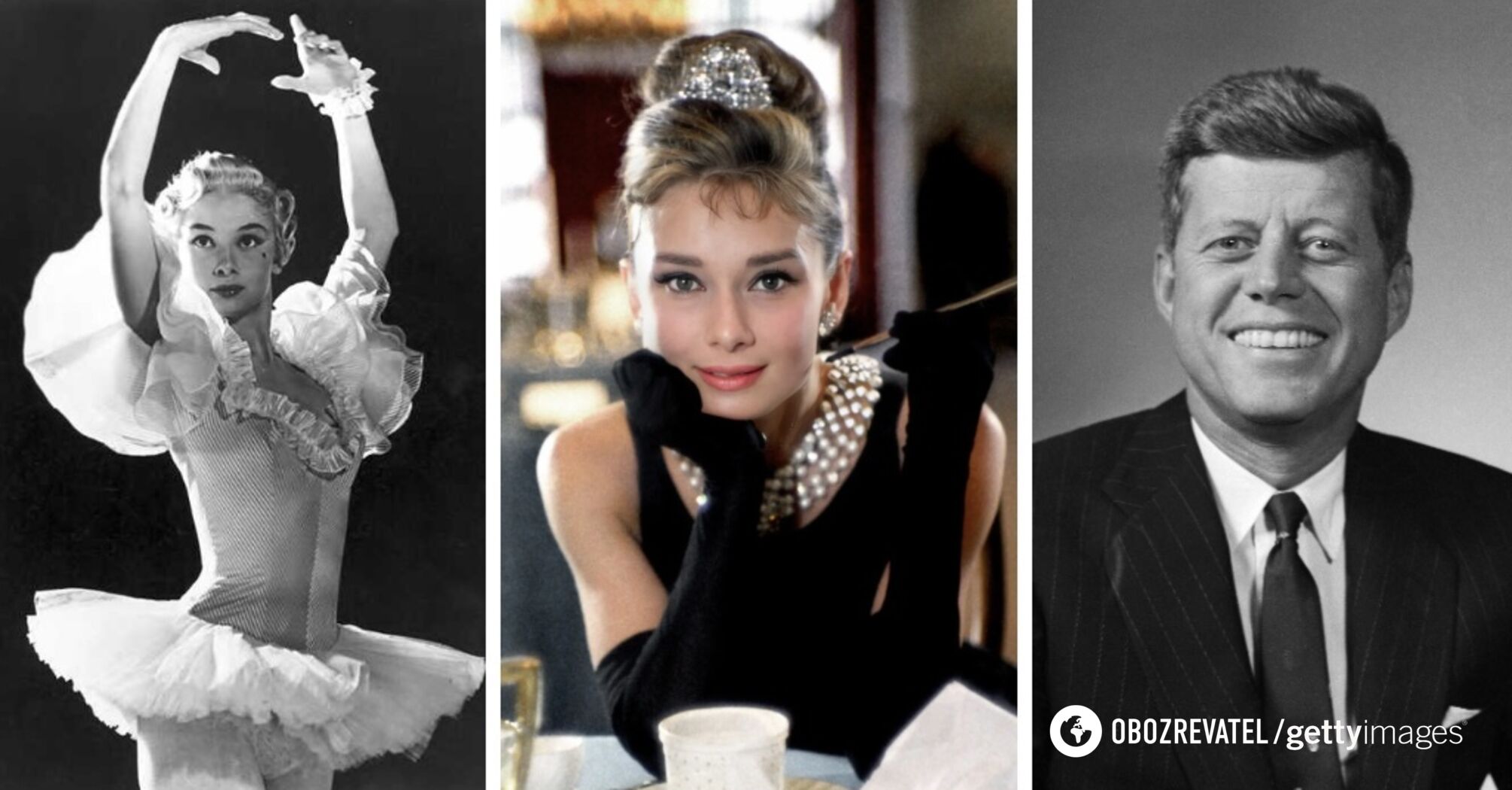 Spotkała się z Johnem F. Kennedym, a jej rodzice "gloryfikowali" faszyzm: 5 mało znanych faktów o Audrey Hepburn. Zdjęcia i wideo